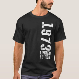 Födelsedag och Vintage 1973 T Shirt