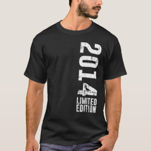 Födelsedag och Vintage 2014 T Shirt