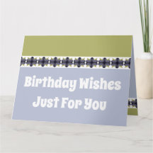 Födelsedag Önskemål bara för dig