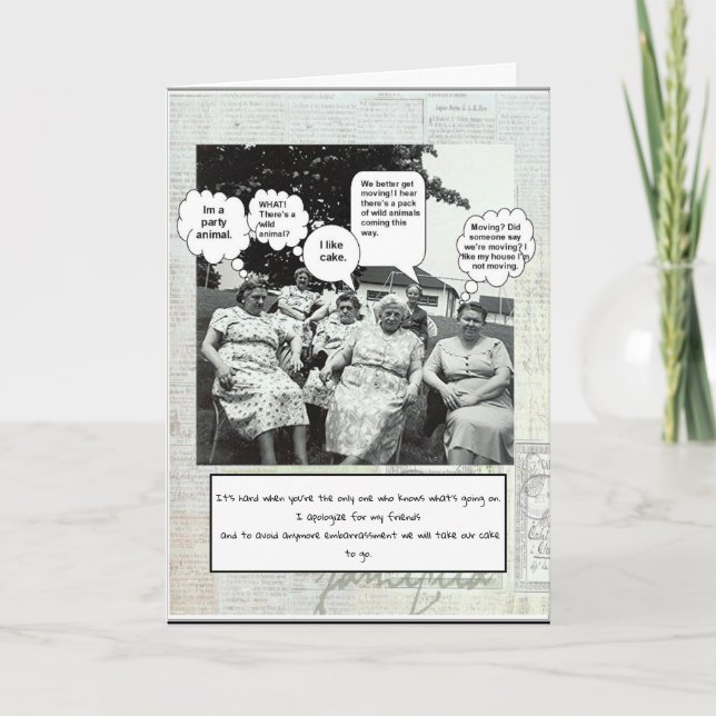 Födelsedag över Backe Kort (Framsida)