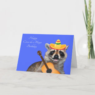 Födelsedag på Cinco de Mayo Kort