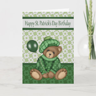 Födelsedag på St. Patrick's Day, allmänna kort