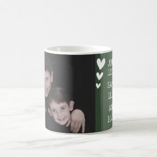 Födelsedag - påminnelse för morföräldrar - fotomal kaffemugg
