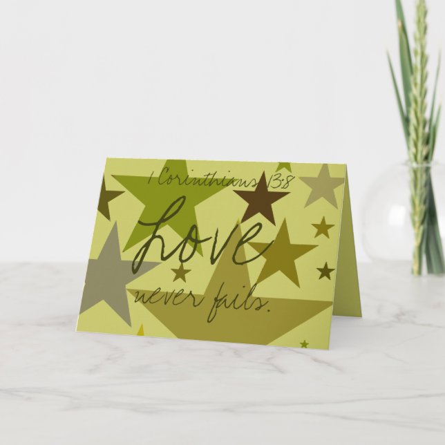 Födelsedag Pappa-Kärlek Misslyckas aldrig Kort (Framsida)