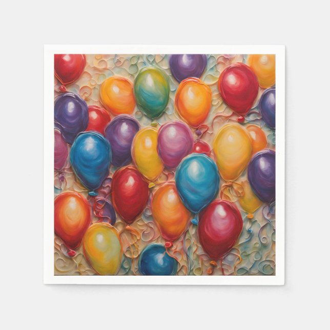 Födelsedag Pappersservett (Framsidan)