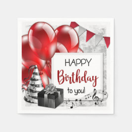 Födelsedag Pappersservett