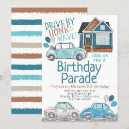Födelsedag Parad Inbjudningar