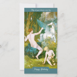Födelsedag Pegasus Puvis de Chavannes CC0549 Kort