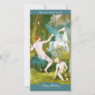 Födelsedag Pegasus Puvis de Chavannes CC0549 Kort