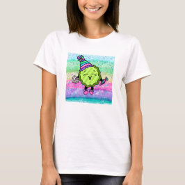 Födelsedag Pickle | Rosa och Lila Födelsedag T Shirt