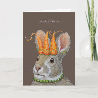 Födelsedag Princess-kort Kort