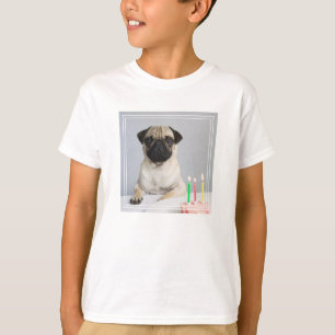 Födelsedag Pug T Shirt