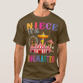 Födelsedag Ringmaster Boy Circus Birthd T Shirt