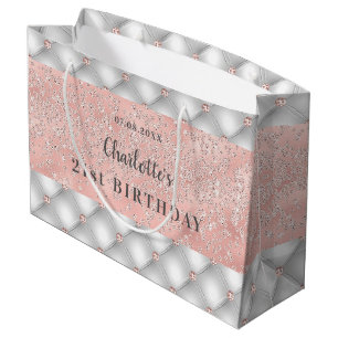 Födelsedag ro guld glitter silver namn