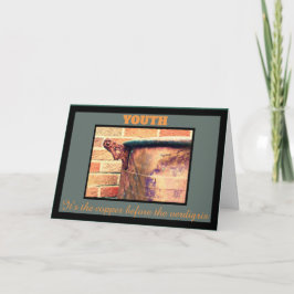 Födelsedag rolig kort