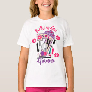 Födelsedag Sju 7 Spa upp T Shirt