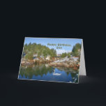 Födelsedag Son, berg sjö, svan, kort<br><div class="desc">En bergsjö med en svan är inställningen för detta färgrika födelsedaghälsningkort. Känselförnimmelsen frigör för att ändra den inre versen för att passa dina behov.</div>