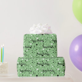 Födelsedag Stars på Grönten Presentpapper