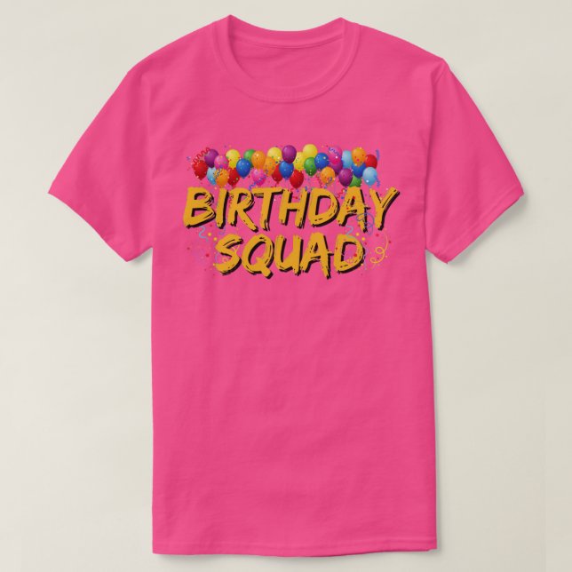Födelsedag T Shirt (Design framsida)