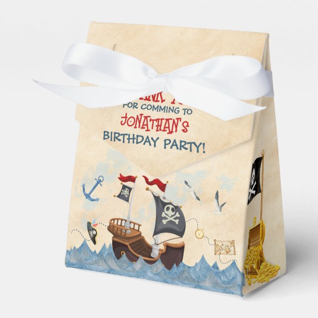 Födelsedag Tack Presentaskar (Framsidan Sidan)