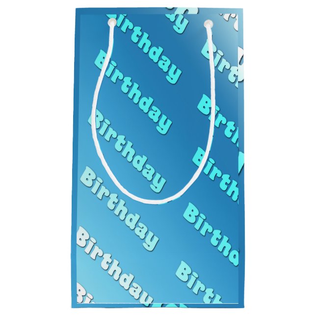 Födelsedag (tända - blått), (Framsidan)