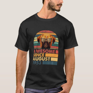 Födelsedag till någon född i augusti 1953 som t shirt