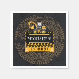 Födelsedag under uppförande Personlig Pappersservett