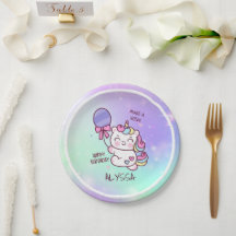 Födelsedag Unicorn! Child Grattis på födelsedagen