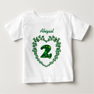 Födelsedag V02A för mars 17th för st patricks day T-shirt