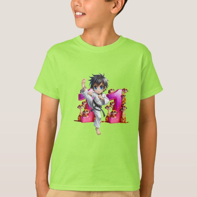 Födelsedag vid 11 t shirt (Framsida)