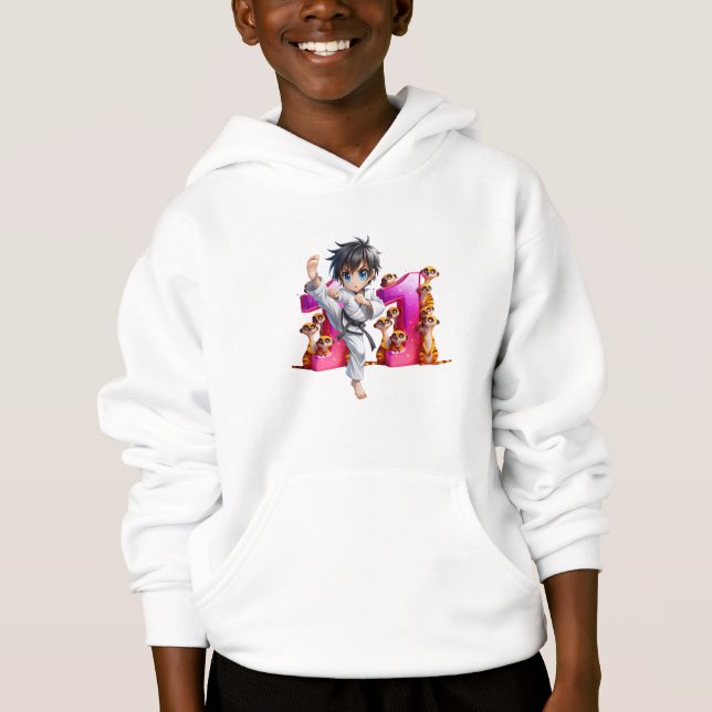 Födelsedag vid 11 t shirt (Framsida)