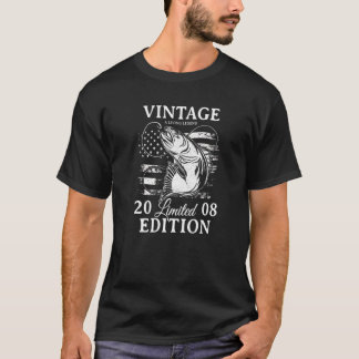 Födelsedag Vintage 2008 2008 T Shirt