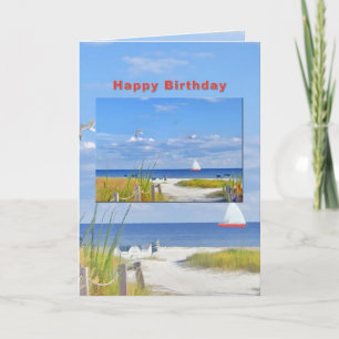 Födelsedag, visitkort och havsytevykort kort