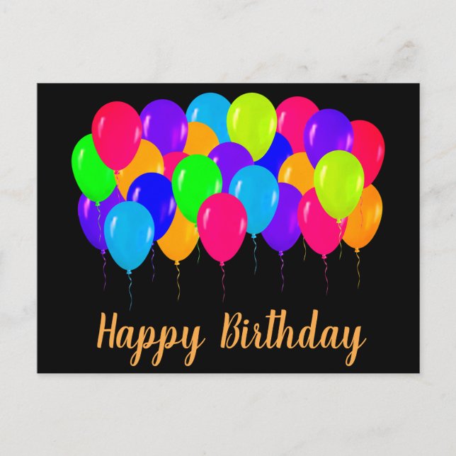 Födelsedag vykort (Framsida)