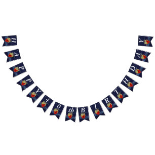 Födelsedag Witchy Woman Red Dress Night Himlar Mån Vimplar