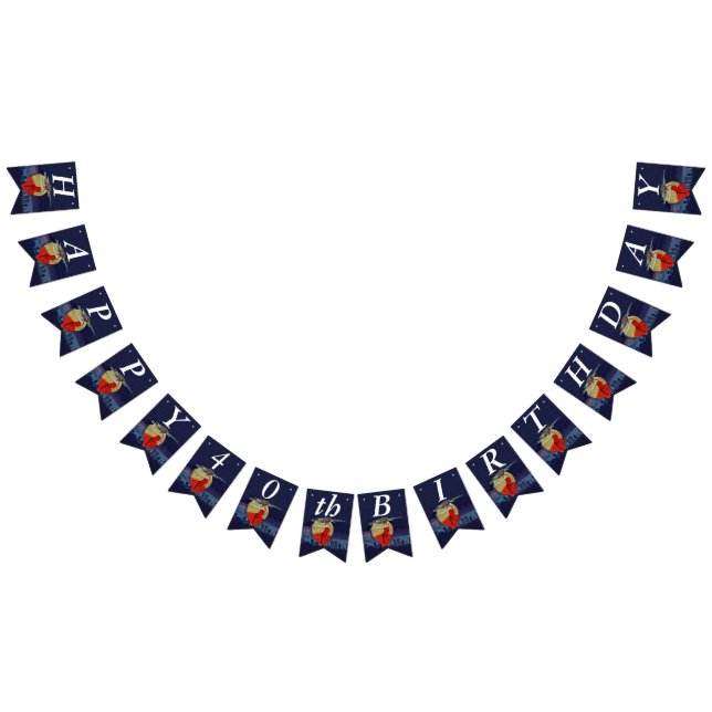 Födelsedag Witchy Woman Red Dress Night Himlar Mån Vimplar (Alla)