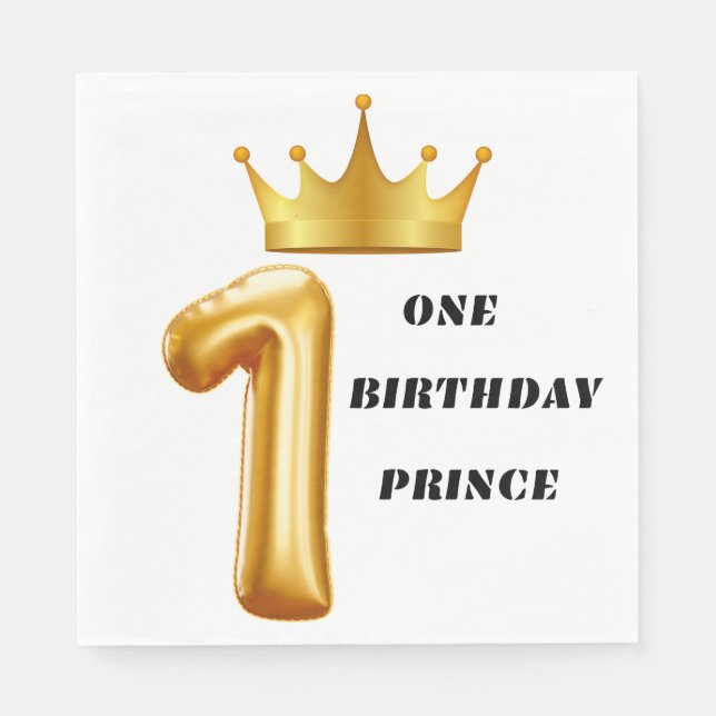 Födelsedagar Lycklig Pappersservett (Framsidan)