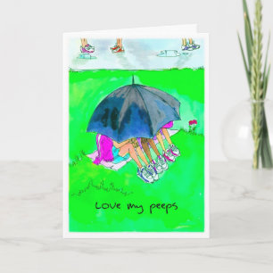 Födelsedagarkort för Springer - Löpande pinne Kort