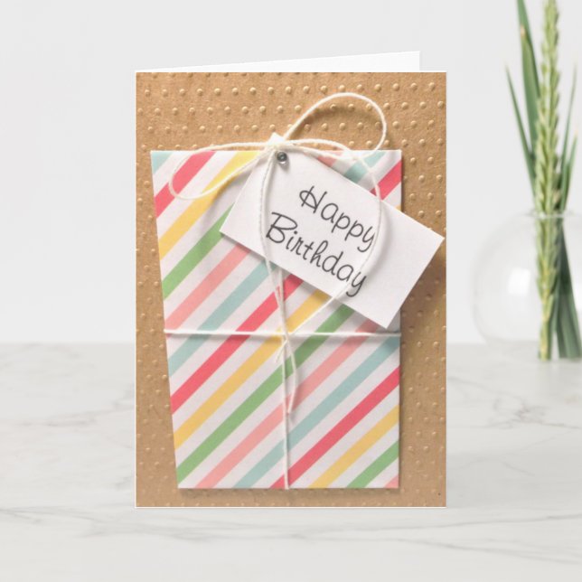 Födelsedagarkort Kort (Framsida)