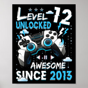 Födelsedagarnivå 12 Olåst 12-årig video Poster