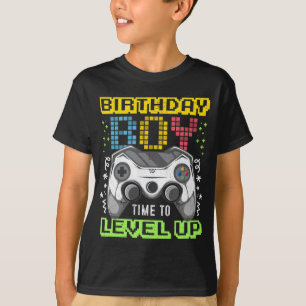 Födelsedagartid för att jämna ut spelspelaren f t shirt