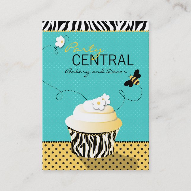 Födelsedagbivisitkort B2 Visitkort (Framsida)