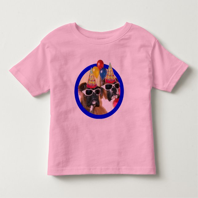 FödelsedagboxareT-tröja Tee (Framsida)