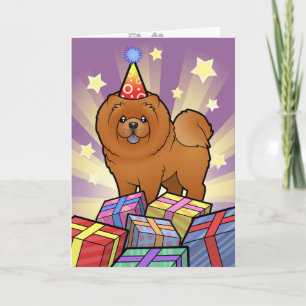 FödelsedagChowChow Kort