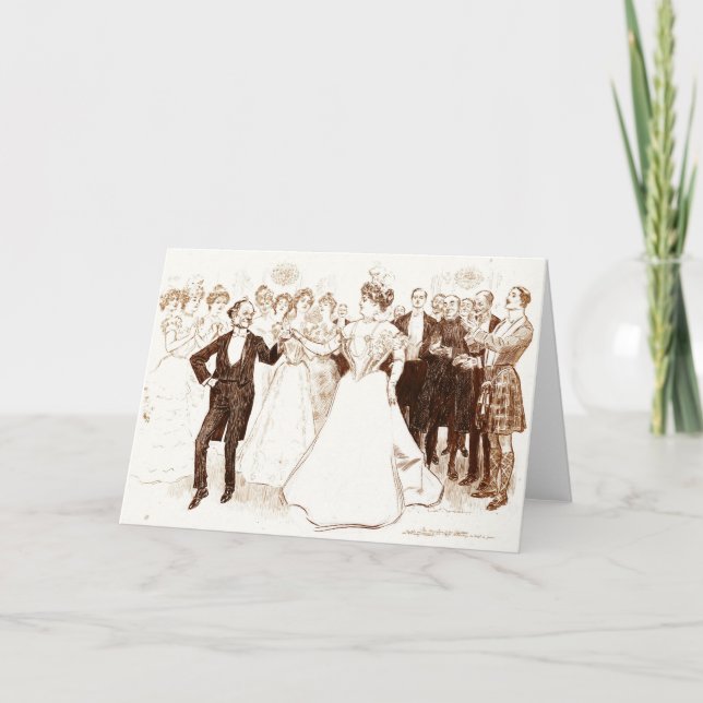 Födelsedagdans 1899 kort (Framsida)