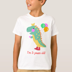 Födelsedagdinosauren lurar skjortan t-shirt