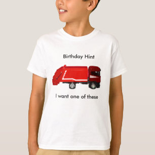 Födelsedagen antyder T-tröja (6-8 år) T Shirt