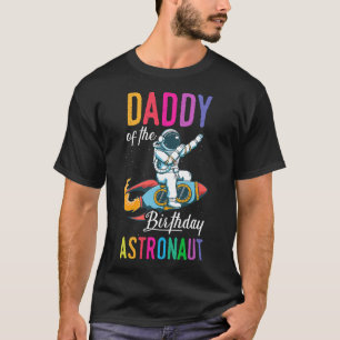 Födelsedagen Astronaut Space Bday Party C T Shirt