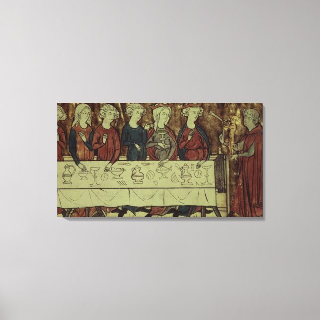 Födelsedagen i Nubien, Kung i Armenien Canvastryck (Framsida)