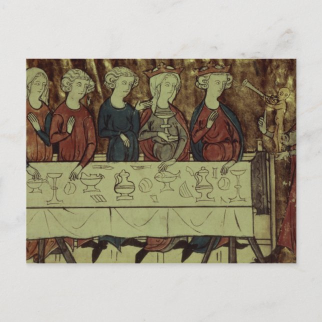 Födelsedagen i Nubien, Kung i Armenien Vykort (Framsida)